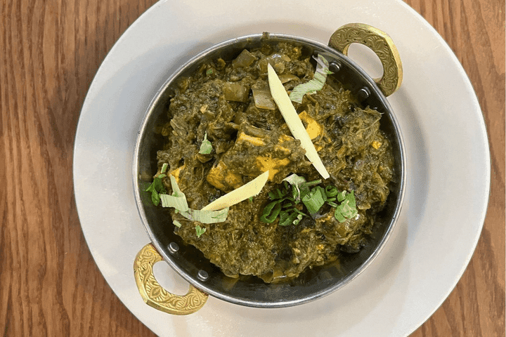 Sag Paneer (Spinach and Cheese)
